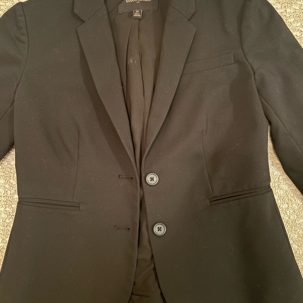 Banana Republic Classic Black Blazer - Picture 5 of 15